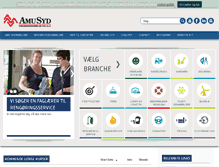 Tablet Screenshot of amusyd.dk